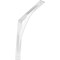 Ekena Millwork Legacy Steel Bracket, White Primer 2"W x 16"D x 16"H BKTM02X16X16LEPWH - alternate 1